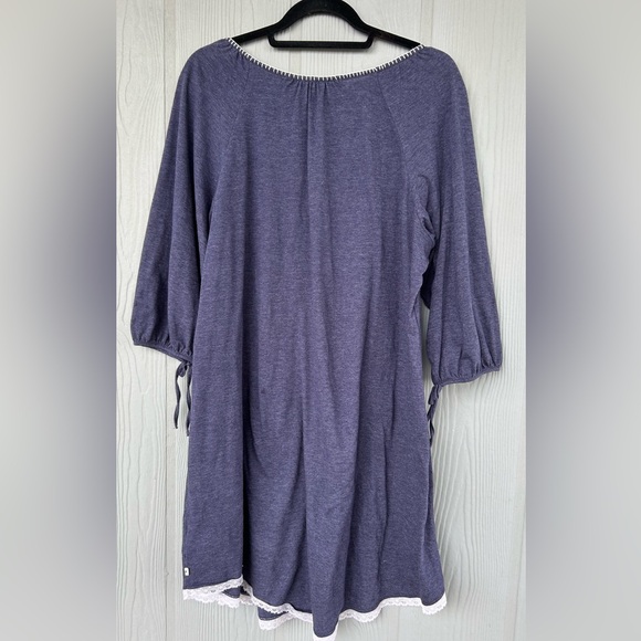 61. Lucky Brand Women’s Chambray  Blue Sleep Shirt. SIze XL - Picture 4 of 12